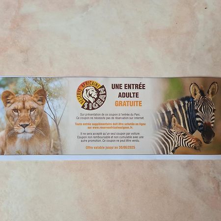 Les Mobil Homes De Naka, Une Entree Gratuite Pour La Reserve Africaine Port-la-Nouvelle Exteriér fotografie